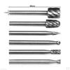 6PC HSS Rotary Tool Burr Set Tools For Woodworking