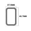 Hollow Watch Protector Case For Huawei Band 8 /9/10 Plating PC Hard Bumper Protective Shell Cover for Huawei Bracelet 10 9 8
