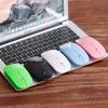 2.4G Wireless Mouse Portable Ultra-thin Mute Mouse 4 Keys Wireless Optical Mouse 1600DPI for   Desktop Computer Laptop