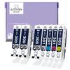 Compatible Ink Cartridges for Canon 5MP Set 2 Pigment Black TS7530 BCI-301-300 (5-Color + Cartridges)