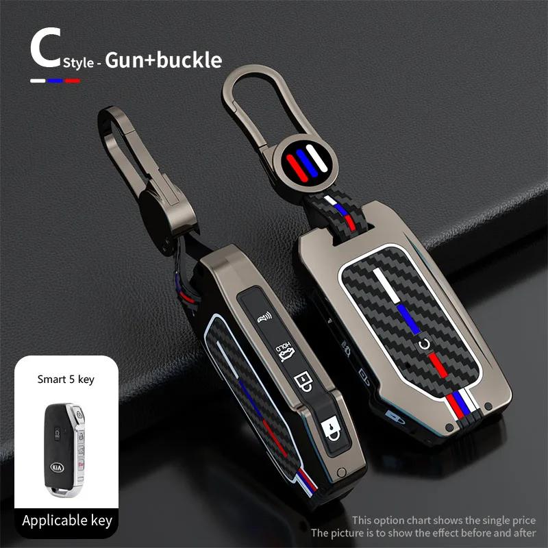 Чехол-накладка для ключа автомобиля для Kia Sportage 2025 Kia Ray Sorento Soul Telluride Cerato 2020 K5 K8 2025 Золотой Мягкий Чехол для Ключа Автомобильная Сумка