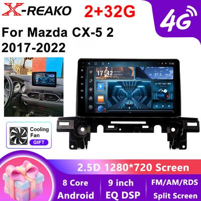 Android Car для Mazda CX-5 2 II KF 2017-2023 Радио Стерео Мультимедийный Плеер GPS Навигация Нет 2 din DVD WIFI Видеорегистратор HDR