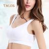 Women Sexy Single Layer Seamless Soft Breathable Bra Wireless Sports Yoga Shapewear Top Female