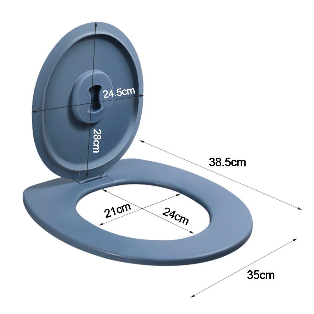 Прочная Пластиковая Крышка для Сиденья Унитаза Горшок Съемная Передвижная Крышка для Унитаза Сиденья для Кемпинга Домашний Уличный Аксессуар