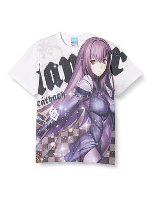 Футболка Cospa Fate Grand Order Scathach Full Graphic БЕЛАЯ, размер M, хлопковая