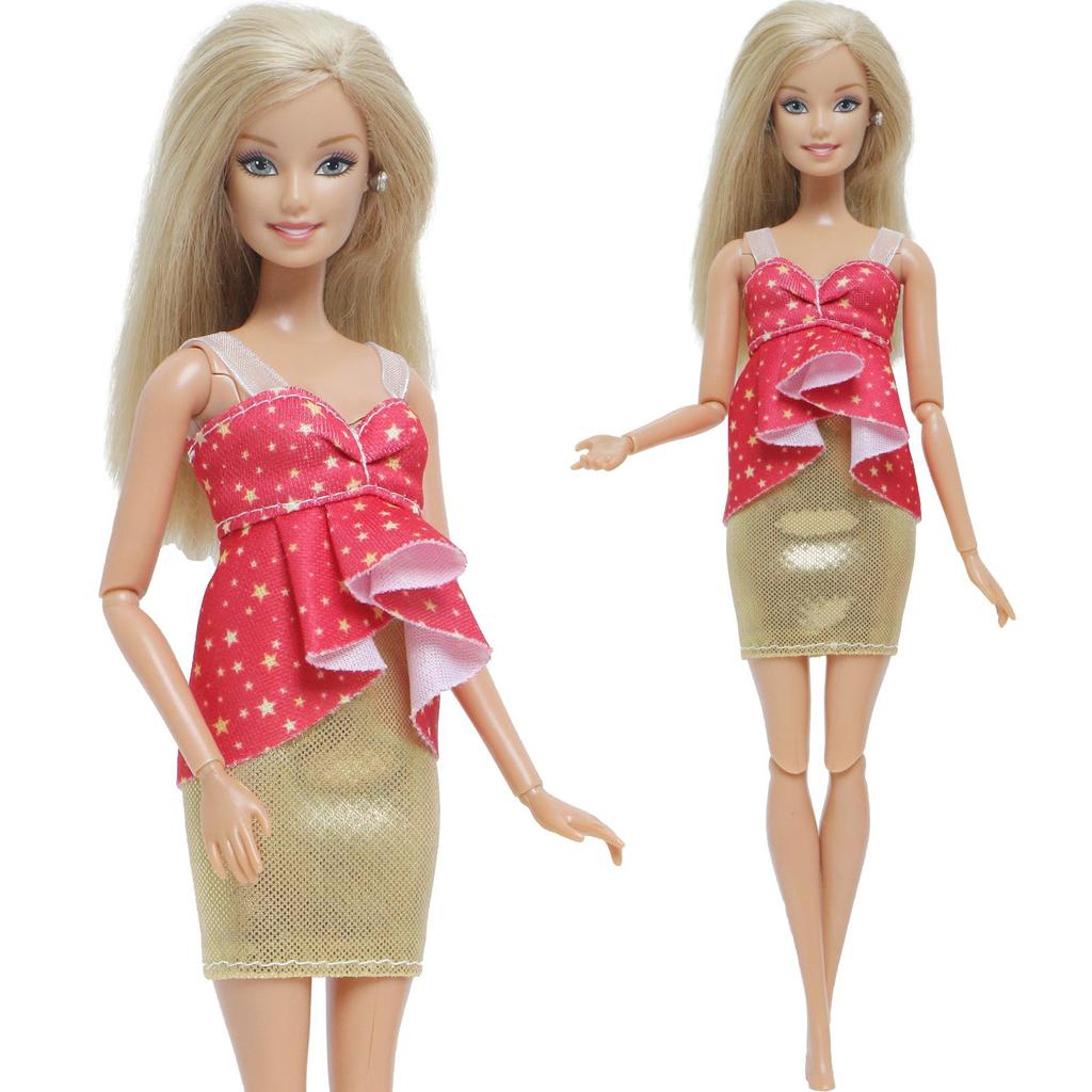 Одежда для куклы для куклы 30 см Лот Стилей Женское Блестящее Платье Юбки Модная Одежда для Девочки для Куклы 1/6 11,5 дюймов Игрушка для Девочки(НЕТ КУКЛ))