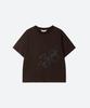 MOONSUN M.C Unisex, 38Tm Oversized T-Shirt / Brown