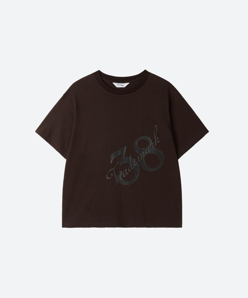 MOONSUN M.C Unisex, 38Tm Oversized T-Shirt / Brown