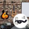 Guitar Wall Mount Hanger Heavy Duty Metal Guitar Holder Bass Ukulele Acoustic Classical Electric Guitar Stand Hook Guitar Accessories