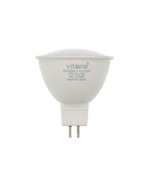 Ampoule LED MR16 6W GU5.3 12V AC/DC 2700K