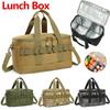 Large Capacity Lunch Box Outdoor Heavy Duty Lunch Bag Work Leakproof Insulated Durable Thermal Cooler Bag Meal Camping Picnic
