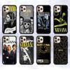 Гранж-группа N-Nirvana Для IPhone 11 12 13 14 15 16 17 Pro Max Plus Ударопрочные задние чехлы для телефона из TPU+PC