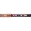 Mitsubishi Pencil Uni Posca Extra Fine Set of 3 Point, Brown,