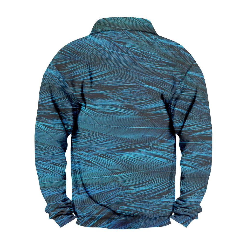 Весенне-осенняя мужская толстовка с воротником-стойкой на открытом воздухе, повседневные свитера, топы