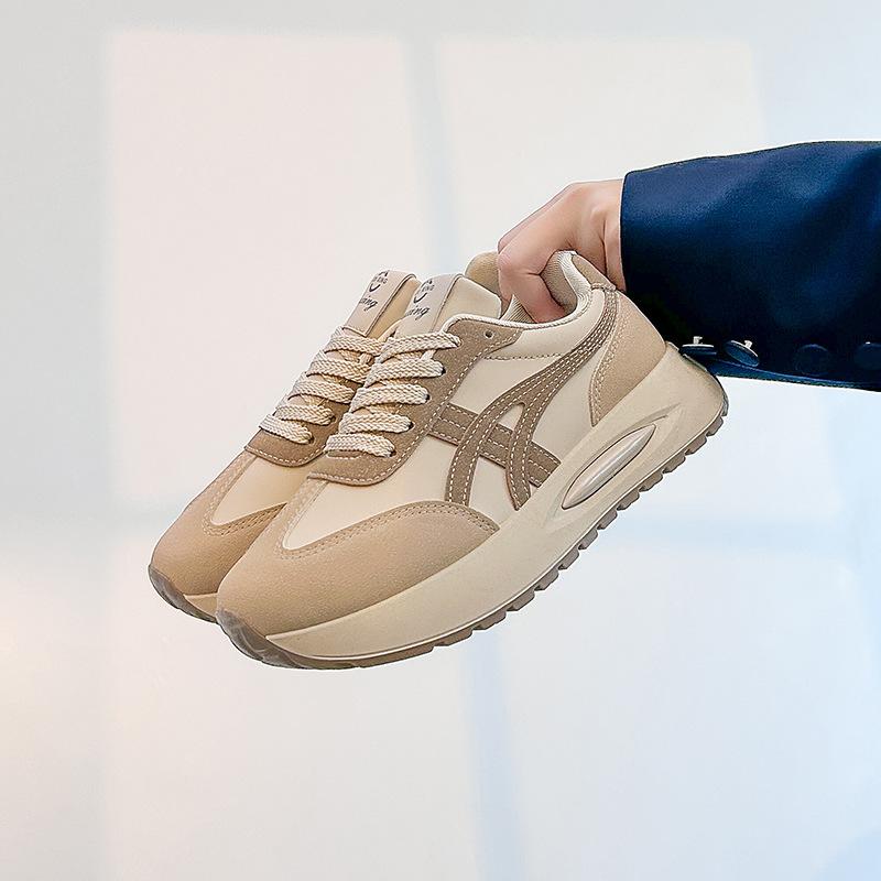 Ins Korean Version of the New Dad Shoes for Women 2025 Spring Student Running Sports Platform Heightening Casual Shoes for Women G6806