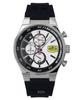 Racing Chronograph Silicone Strap White Dial Quartz 47736 Men's Watch