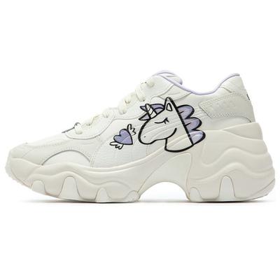 Женские кроссовки Pulsar Wedge Unicorn Белые Шепчущий белый Светло-лавандовый 386654-01