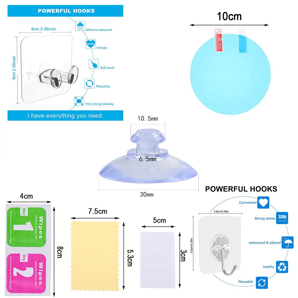 Акриловое противотуманное зеркало, противоударное, для путешествий, ванной комнаты, бритья, противотуманное, для макияжа, без запотевания