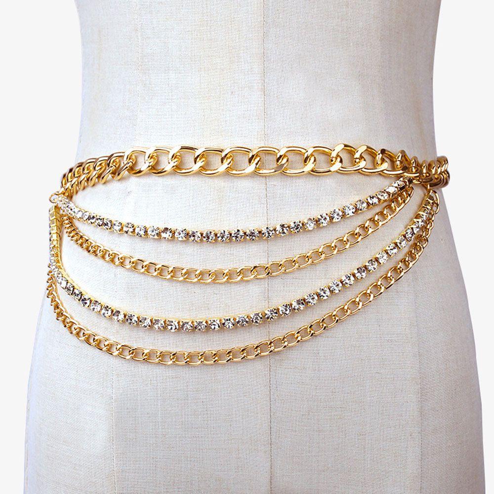 Chain  Female Belly Waist Chain Body Necklace Women Waist Chain Fashion Jewelry Belly Belt