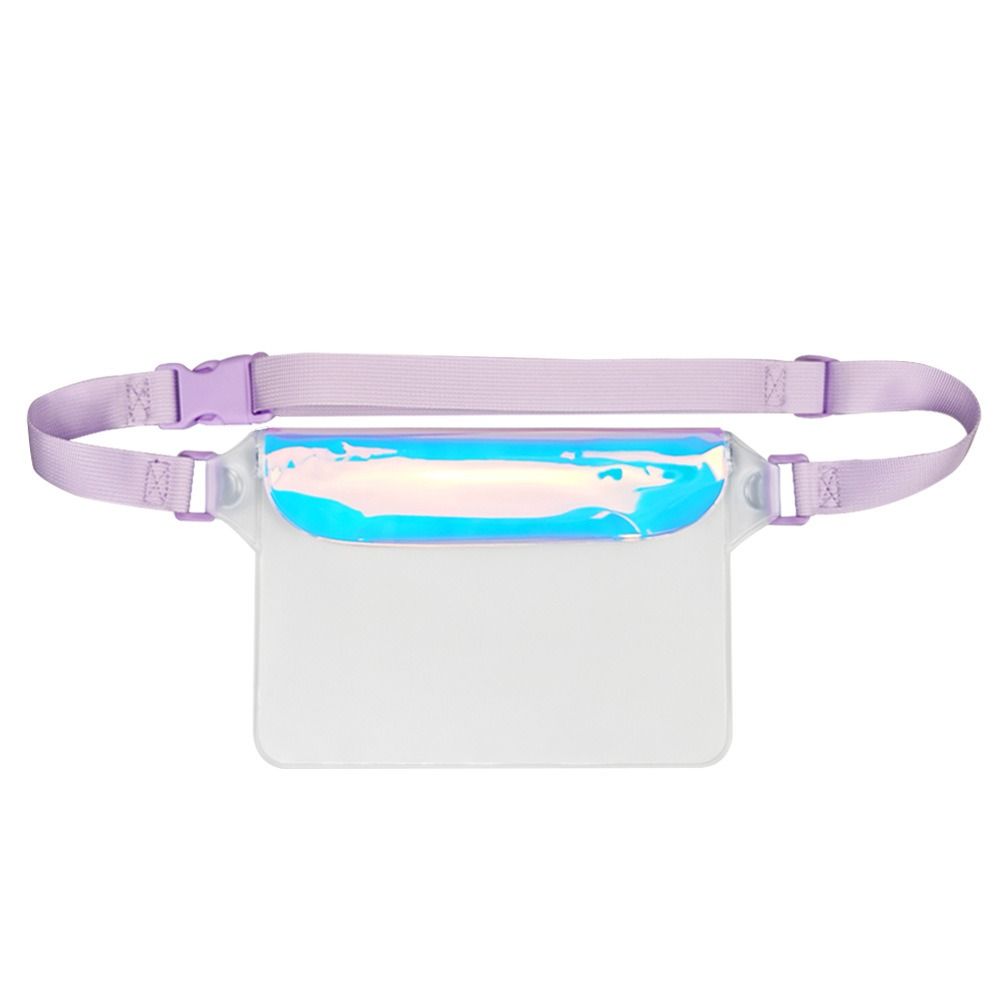 Прозрачная водонепроницаемая поясная сумка ПВХ с сенсорным экраном Сумка для хранения Новая сумка для плавания для мобильного телефона Рафтинг