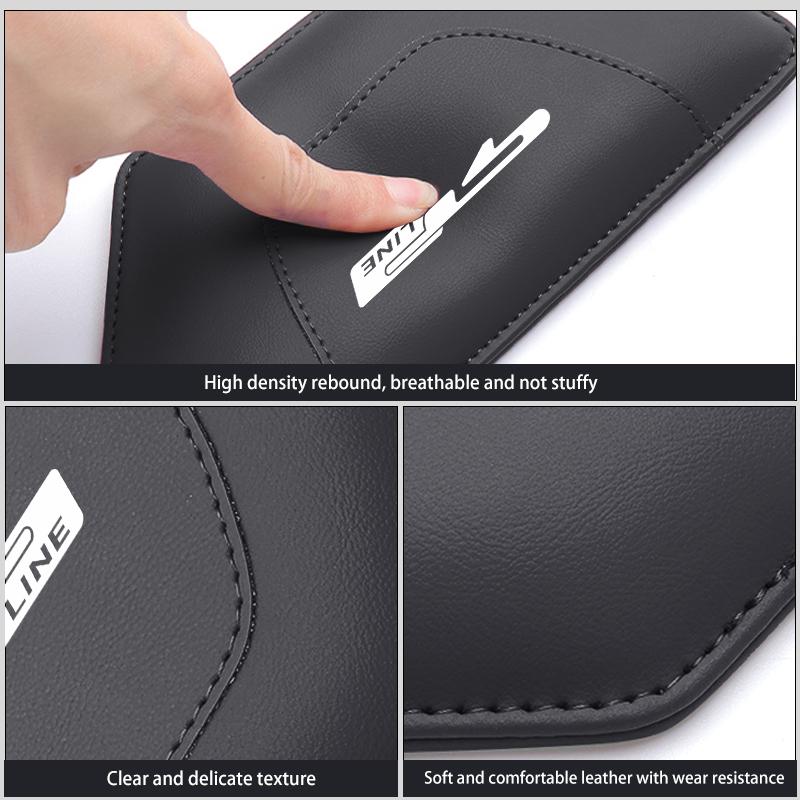 Universal Car Knee Leg Cushions Armrest Elbow Pad Accessories For KIA gt gtline Xline ceed Forte RIO STINGER Seltos K3 K4 BO2