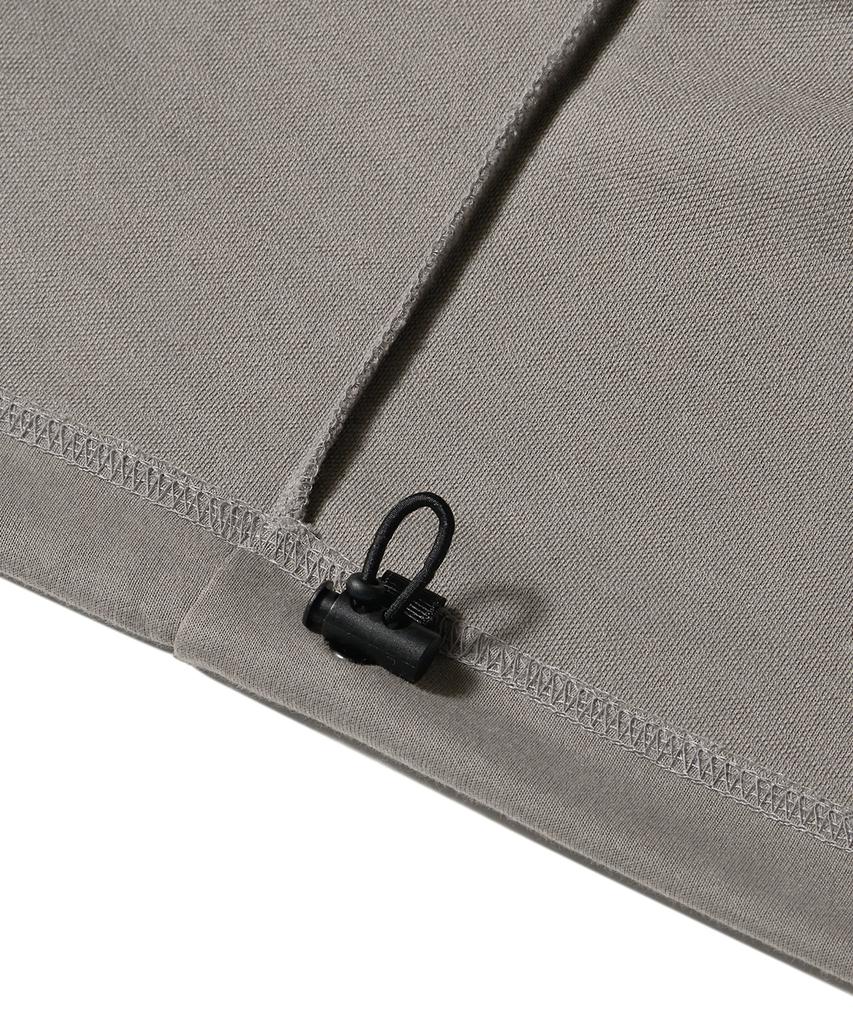 MUSINSA STANDARD Flat Terry Oversized String Sweatshirt [Dusty Beige]