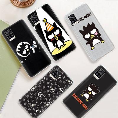 JZ14 Bad badtz-Maru Прозрачный чехол для Samsung A04 A14 A23 M33 M53 Realme 10 9 C35 C55 VIVO Y02 X80 Infinix Hot 30 Note 11 Tecno Spark 8P Pro