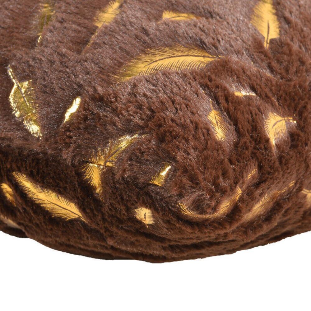 Плюшевые наволочки для диванных подушек 43x43см Наволочка для подушки Роскошная наволочка для диванной подушки Дом Офис Гостиная