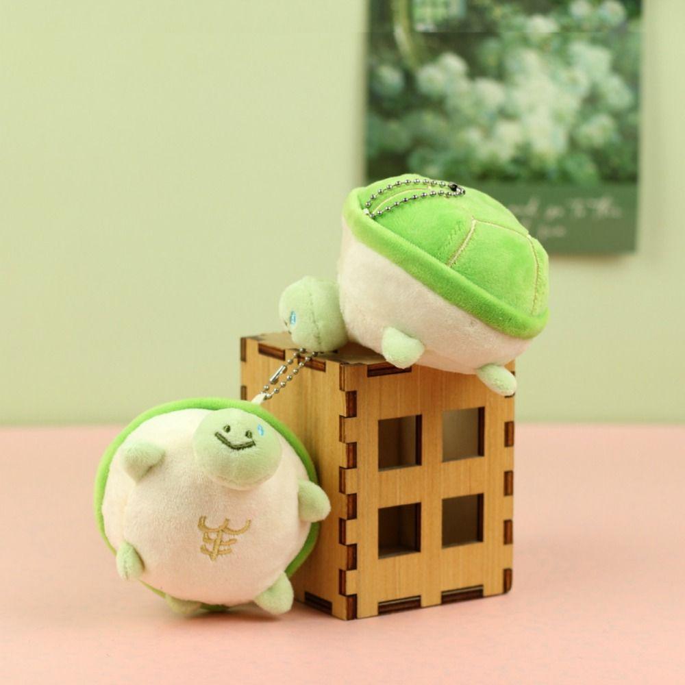 Squeeze sounds Turtle Plush Keyring Turtle Plush Keychain  Korean Style Key Buckle