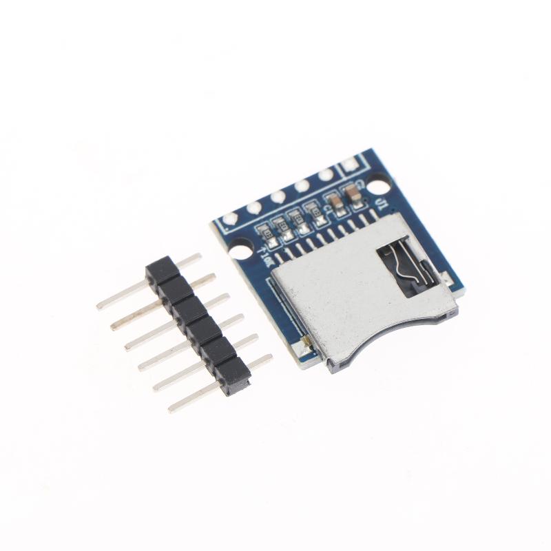 1/2/3Pcs Mini Sd Card Reader Module Memory Module Headers Not Soldered For Arduino Diy Kit