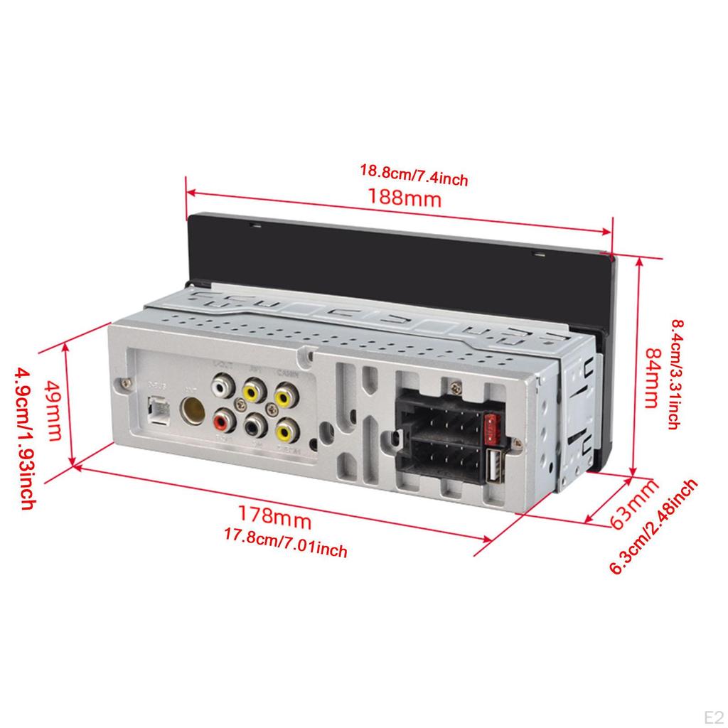 Автомобильная стереосистема Мультимедиа Профессиональные аксессуары высокой четкости Разрешение 1280x480 Смонтировано