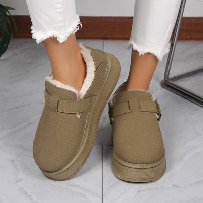 Размер 42 Женские ботинки Зимние ботинки Легкая обувь Повседневная женская удобная утолщенная теплая хлопковая обувь на плоской подошве