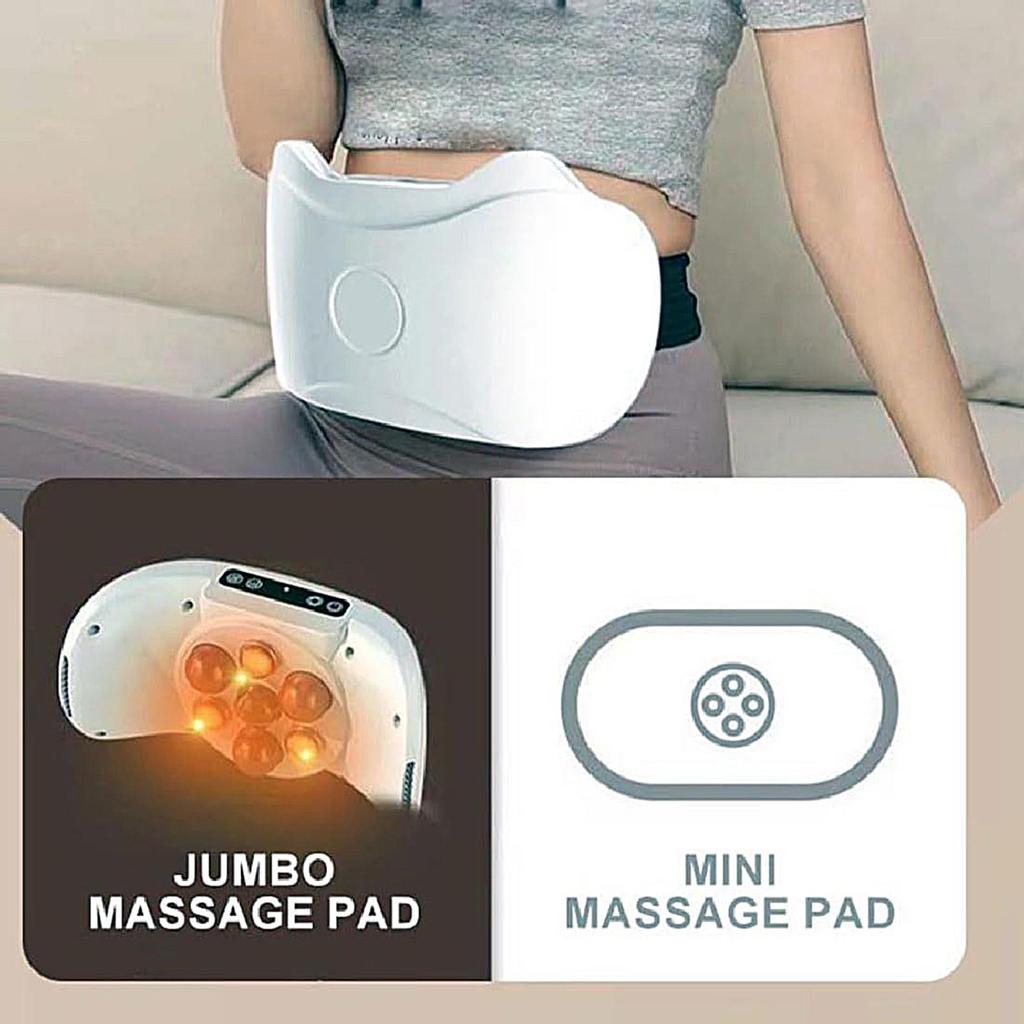 Массажер для живота, антицеллюлитный массажер, пояс для похудения, вибропояс, сжигатель жира, беспроводной, 3 режима для дома, спортзала, восстановления