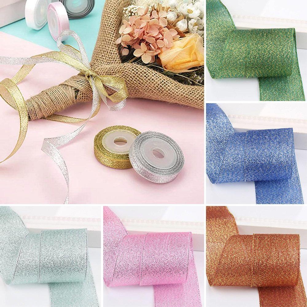 22M Glitter Satin Ribbons Double Face Gift Wrapping Universal Bow Trim Wedding Party