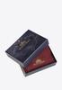 Wittchen Men's Leather Credit Card Holder With Zipper, Black, Natural Leather