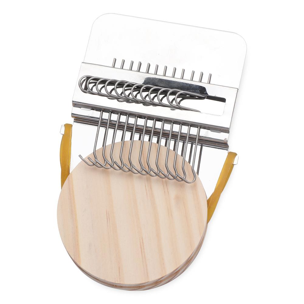 Quickly Wooden Makes Beautiful Stitching Darning Machine Loom Fun Mending Loom Small Loom Speedweve Type Weave Tool