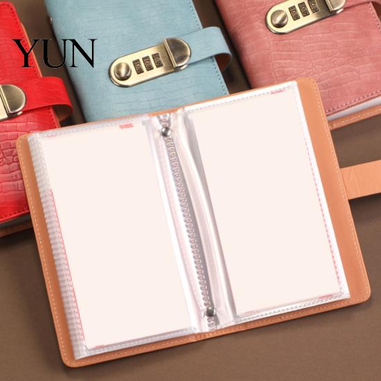 Transparent Cash Slots Lockable Savings Book with 100 Slots, Three-Digit Password Lock And Pages Budgeting Binder Design, Personal Money Holder