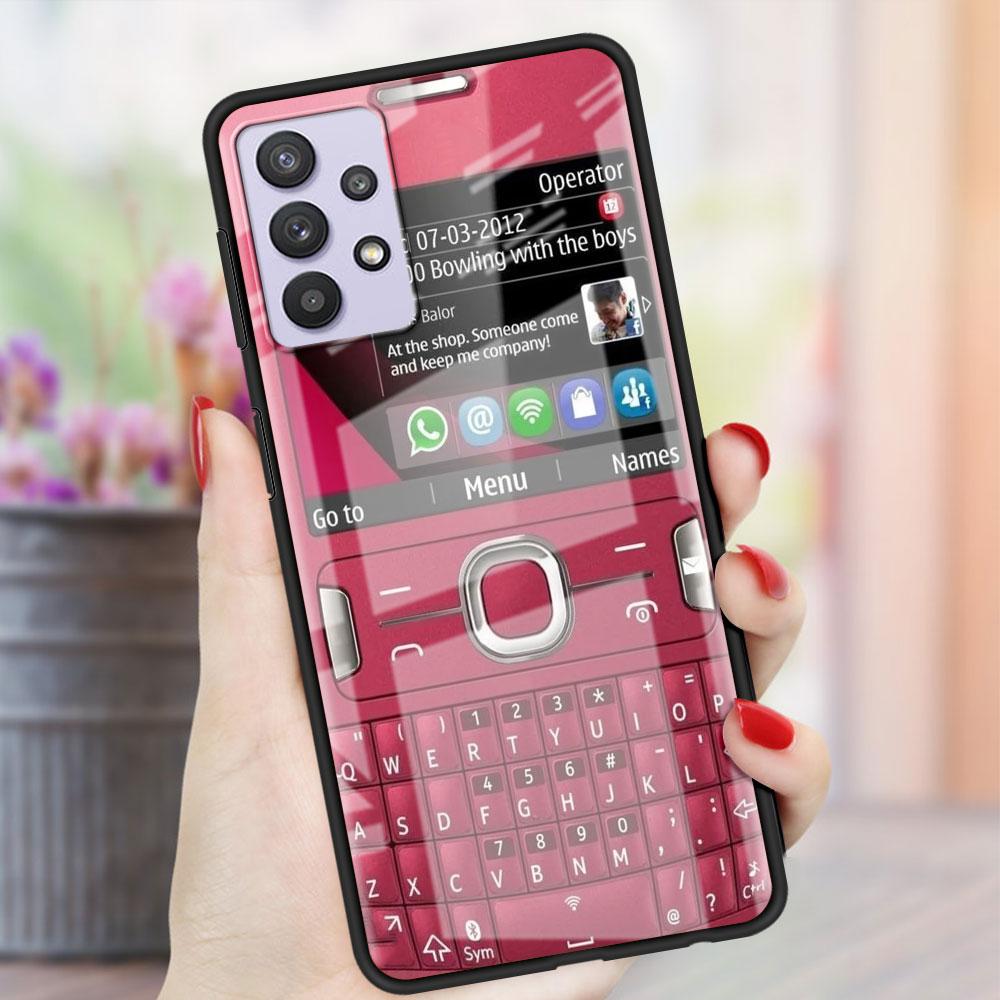 Магнитный стеклянный чехол для магнитофона Samsung Galaxy A52 A71 A50 A51 A70 A21s A31 A72 A10 A12 A30 A22 5G Phone Cover