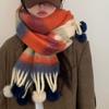 Rainbow Color Scarf Shawl Long Tassels Neck Wraps Fashion Keep Warm Blanke  for Women