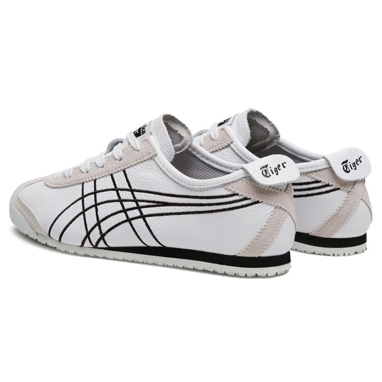 ONITSUKA TIGER Mexico 66 Тканевые Спортивные Удобные Амортизирующие Нескользящие Износостойкие Низкие Повседневные Кроссовки Унисекс 1183A349-101