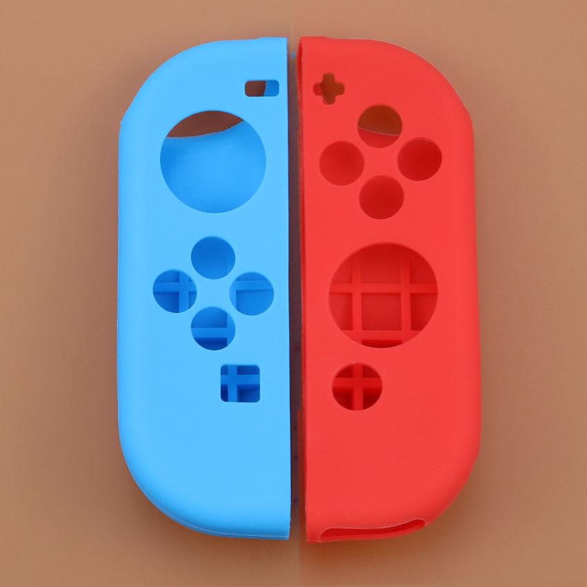 JCD 1Set Left Right Soft Silicone Rubber Grip Gel Guard L R Controller Gamepad Sleeve Case Cover For Switch Joy-Con Joycon NS