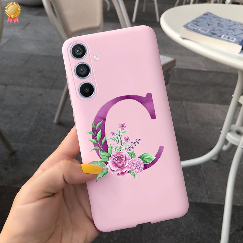 For Samsung Galaxy A54 A 54 5G Case Candy Pink Women Shockproof Soft TPU Silicone Back Cover For Samsung A54 A546V Phone Case