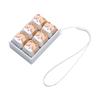 Mechanical Button Anti-stress Fidget Toy Cartoon Backpack Pendant Cat Keycap Keychain  Bag Pendant
