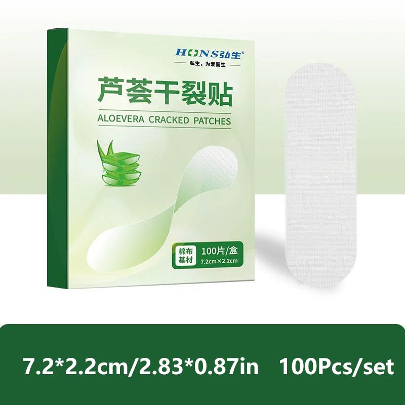 50/100pcs Hands And Feet Crack Patch Pad Adjust Adhesive Foot Dry Crack Protective Tape Protective Foot Cocoon Antipain Foot Ins