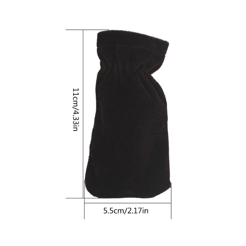 3 шт. Чехол для педали сустейна пианино Плюшевый чехол для защиты педали пианино Футляр Противоскользящие аксессуары для пианино Пылезащитные чехлы для педалей