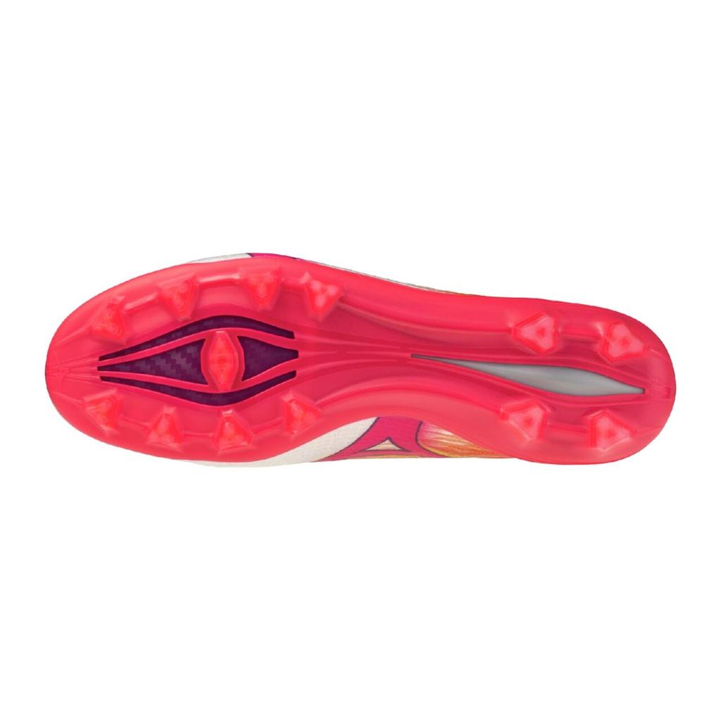 Mizuno Футбольные бутсы ALPHA 3 ELITE для твердого покрытия Ультралегкие Мужские Женские Белый/Розовый 26,0 см 2E