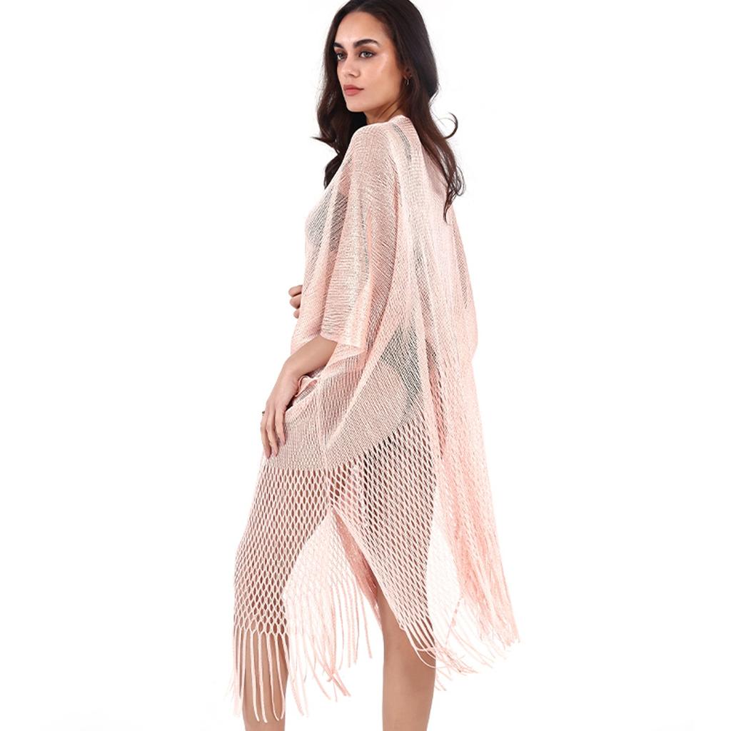 Женское модное пляжное однотонное свободное пляжное платье в стиле пэчворк с открытой спиной