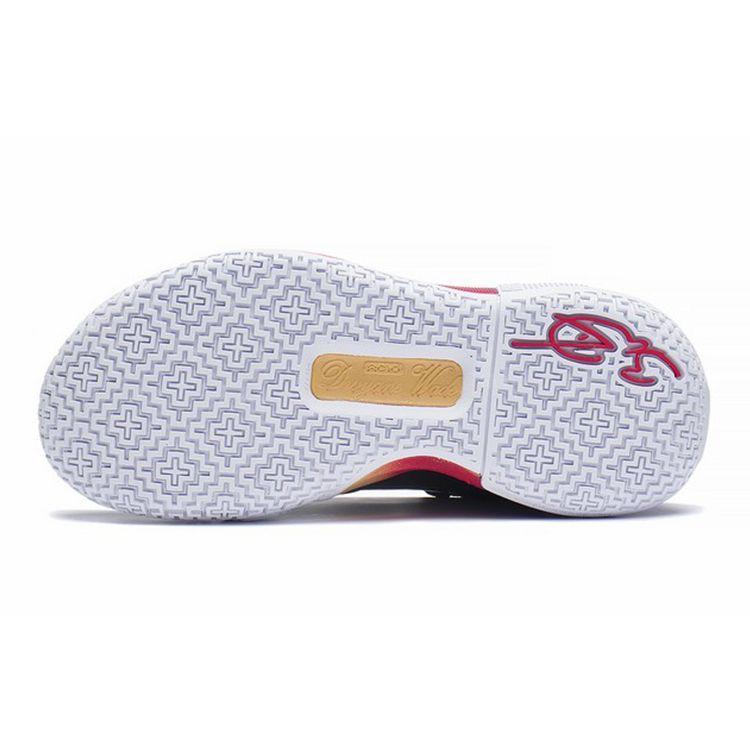 Li Ning All City 10 V1 Shock Absorption Anti-Slip Wear-Resistant Rebound Low-Top Basketball Shoes Kids Sneakers Black Purple YKBS060-7