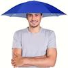 Head WearingUmbrella For Men And Women Outdoor Folding Sunny Umbrella Outdoor Sunshade Windproof Umbrella, Folding Hat Umbrella