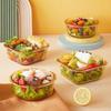 VISIONS Corning Amber Glass Food Container Set